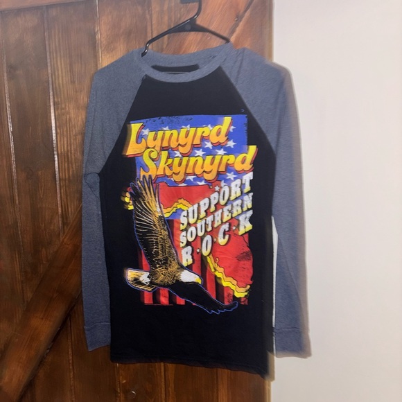 Live Nation Tops - Live Nation Lynyrd Skynyrd Support Southern Rock Shirt
